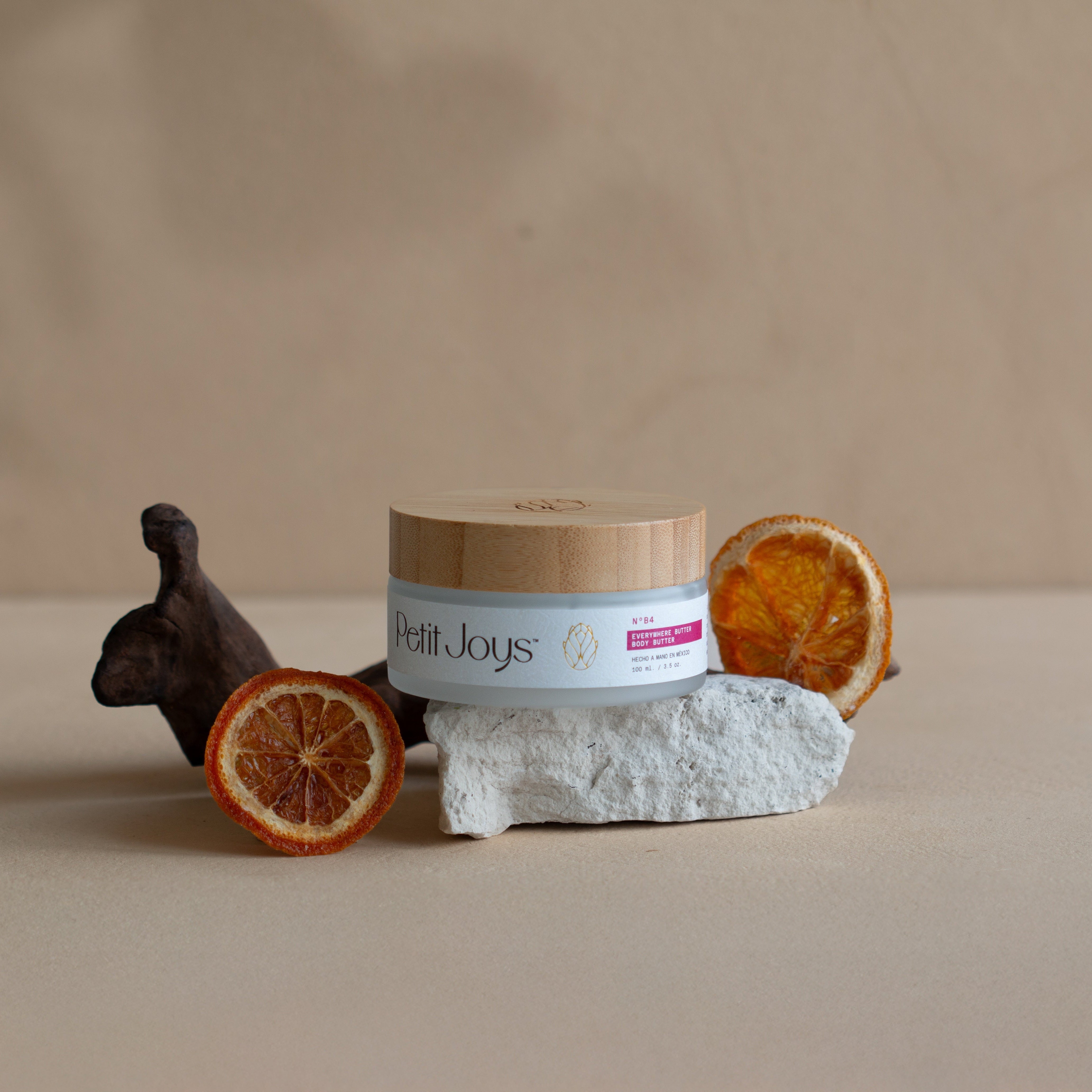 Deeply moisturizing face and body butter Petit Joys artisanal goods.